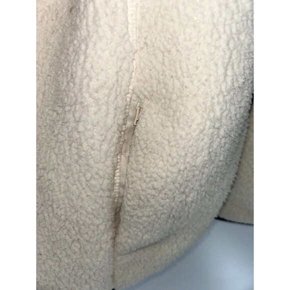 Women's Lands End Sherpa Fleece Jacket Size 1X 16W-18W - Picture 4 of 6